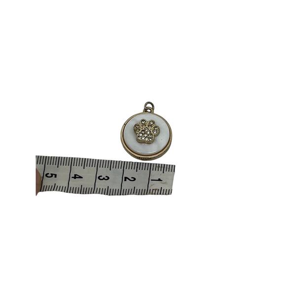Paw Print Jeweled Pendant - Picture 3 of 5
